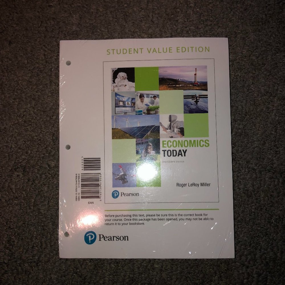 Economics Textbook Brand New Still In Packaging